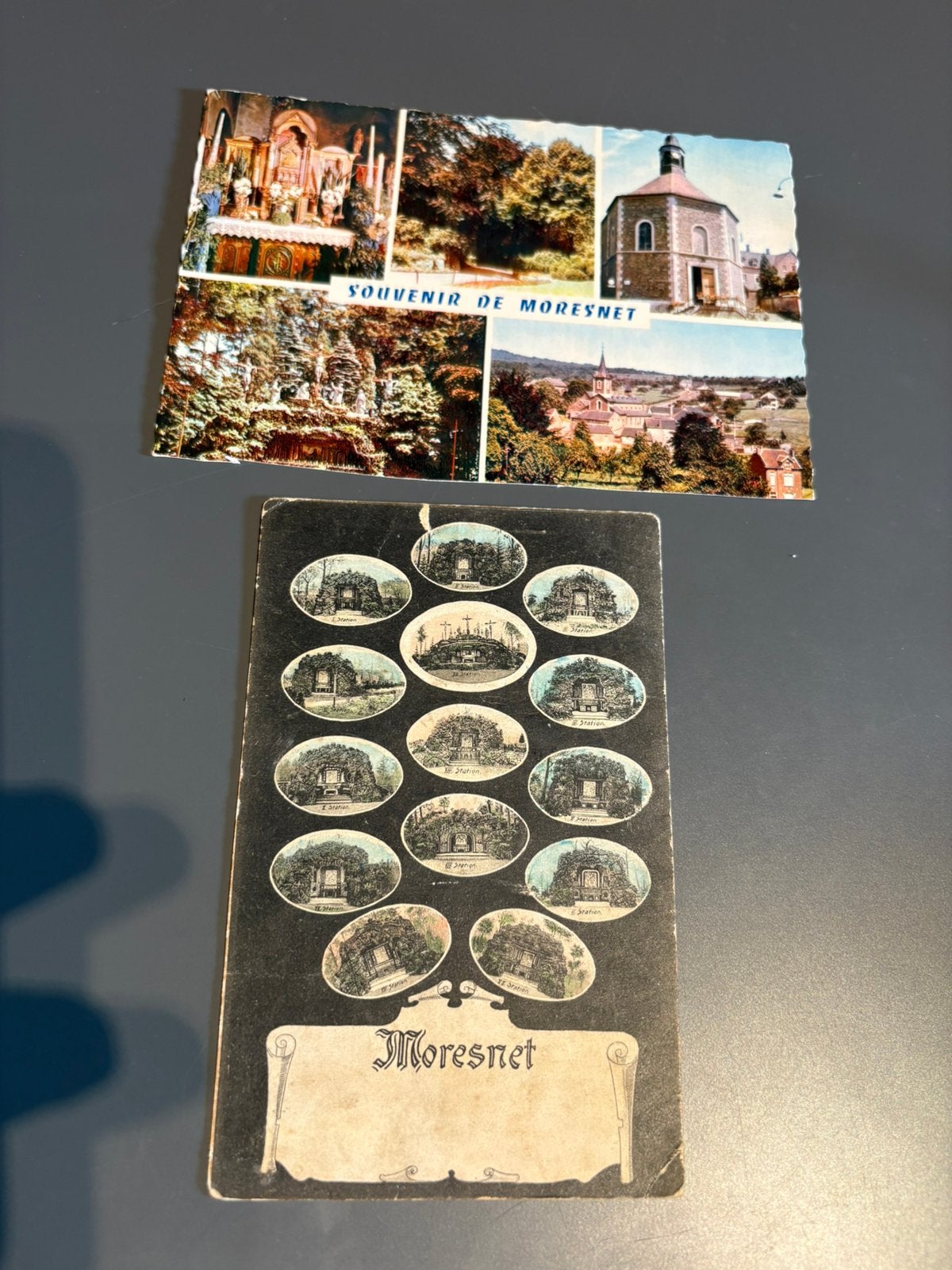 oude ansichtkaarten Moresnet (België) – religieuze bedevaart, Verzenden, 1940 tot 1960