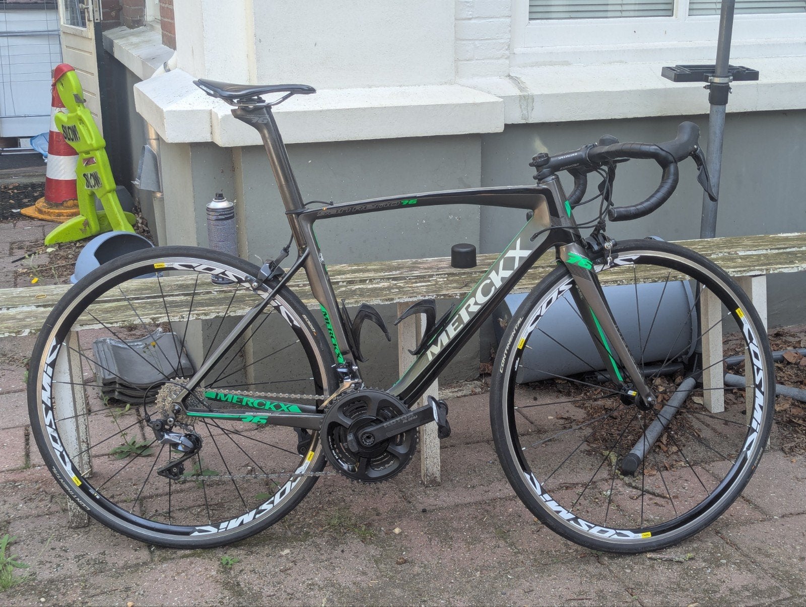 Carbon Racefiets Merckx San Remo 76 | M/54cm, Fietsen en Brommers, Fietsen | Racefietsen, Overige merken, Gebruikt, Carbon, Ophalen of Verzenden