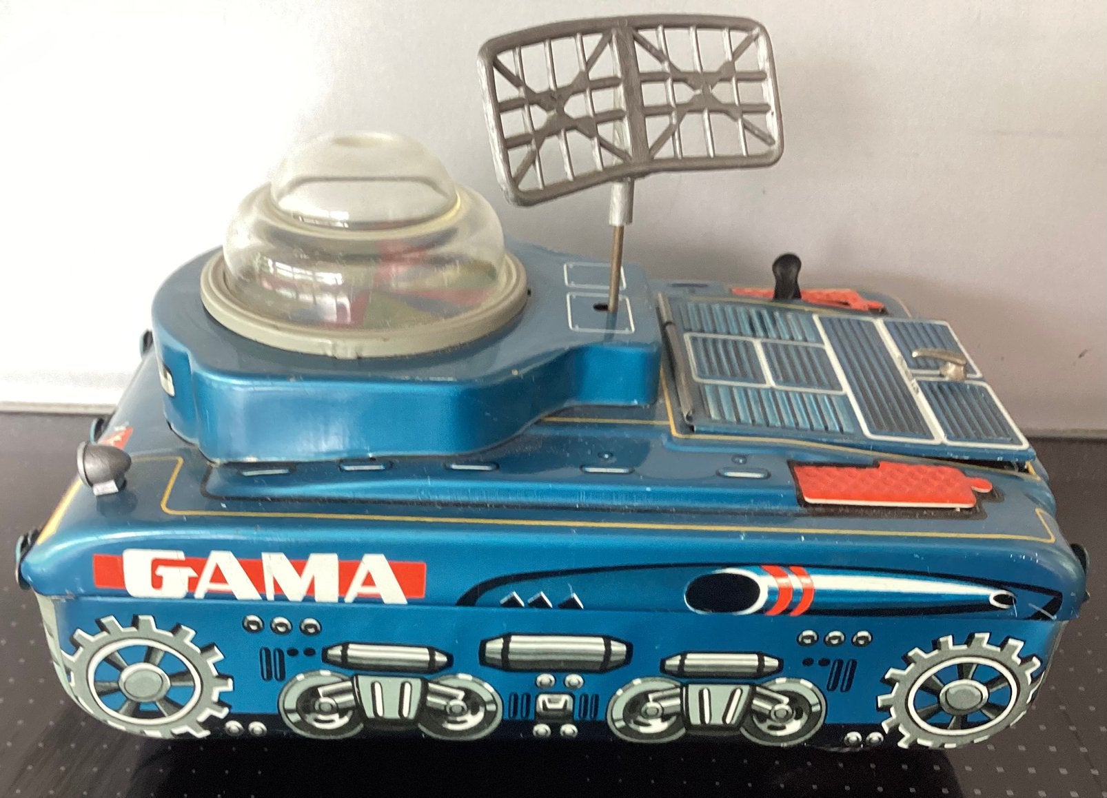 Mooie 1960 blikken Gama Space Tank 9940 XY-101,Duitsland, Ophalen