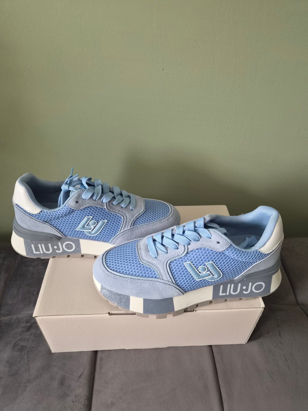 Stoere nieuwe dames sneakers van het merk Liu Jo maat 40, Blauw, Liu Jo, Nieuw, Ophalen of Verzenden