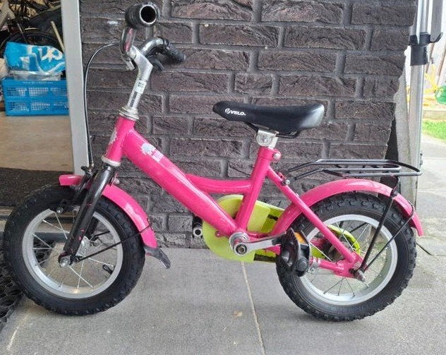 Kinderfietsje 12 inch, Ophalen of Verzenden, Gebruikt, Minder dan 16 inch, Zijwieltjes
