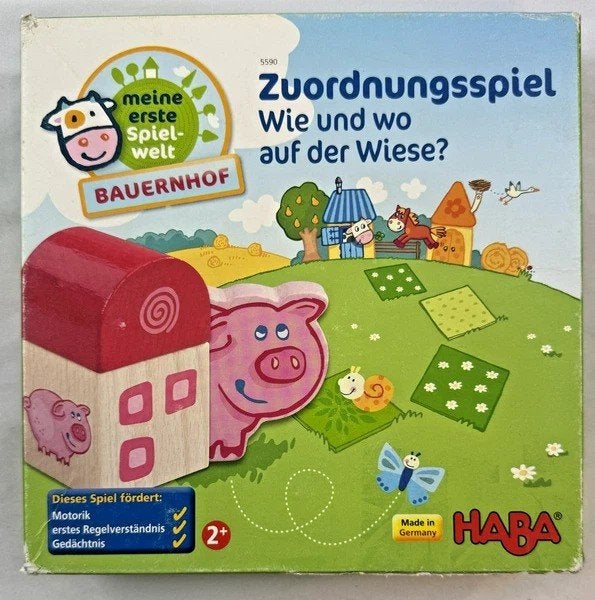 HABA Ordeningsspel Wie en waar op de wei mijn eerste spellen, Coolsingel 104, 3011 AG Rotterdam, Netherlands, Verzenden, Overige typen