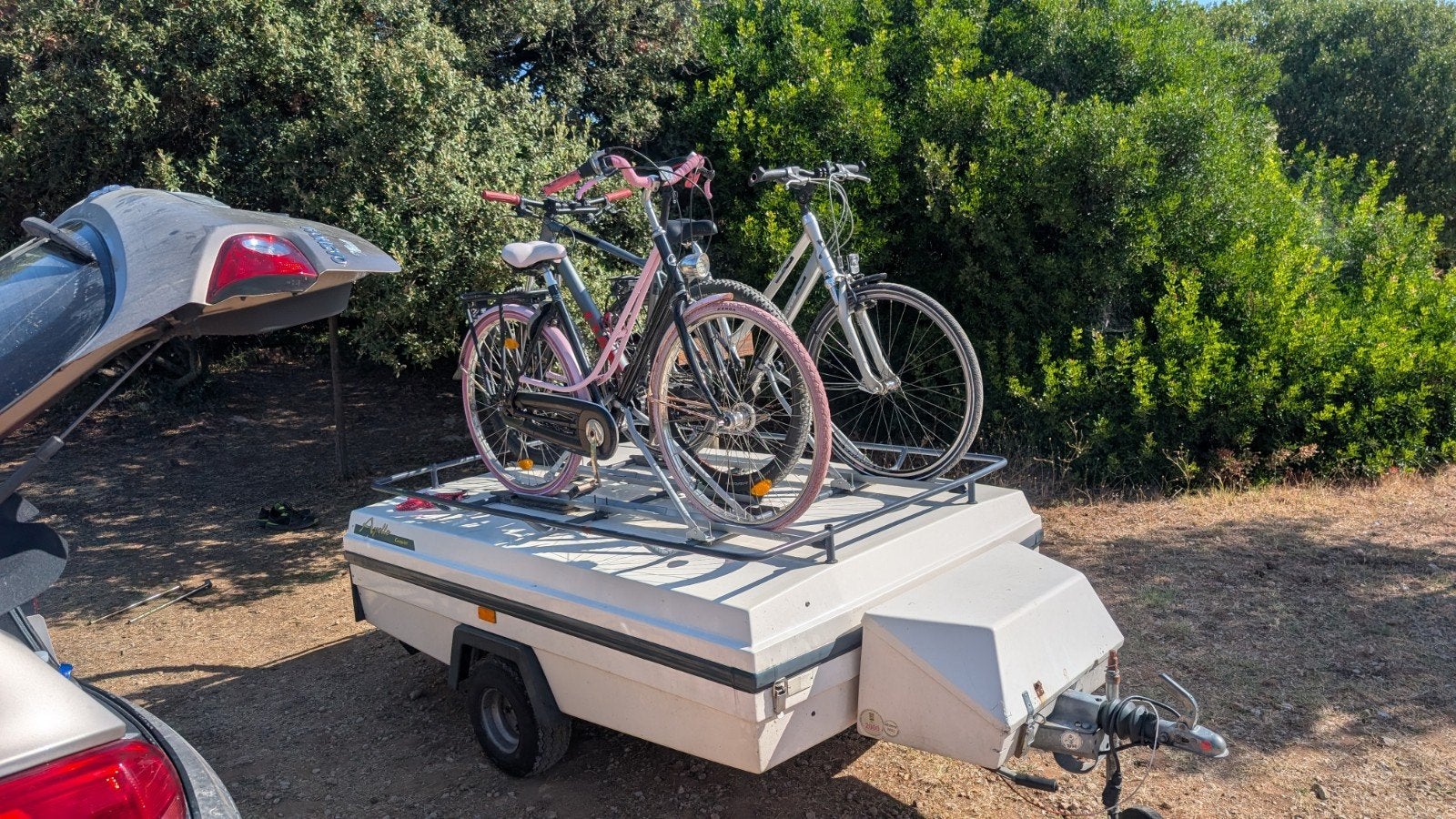 Camp-let Apollo met ​Fietsendragers, Caravans en Kamperen, Ophalen, Gebruikt