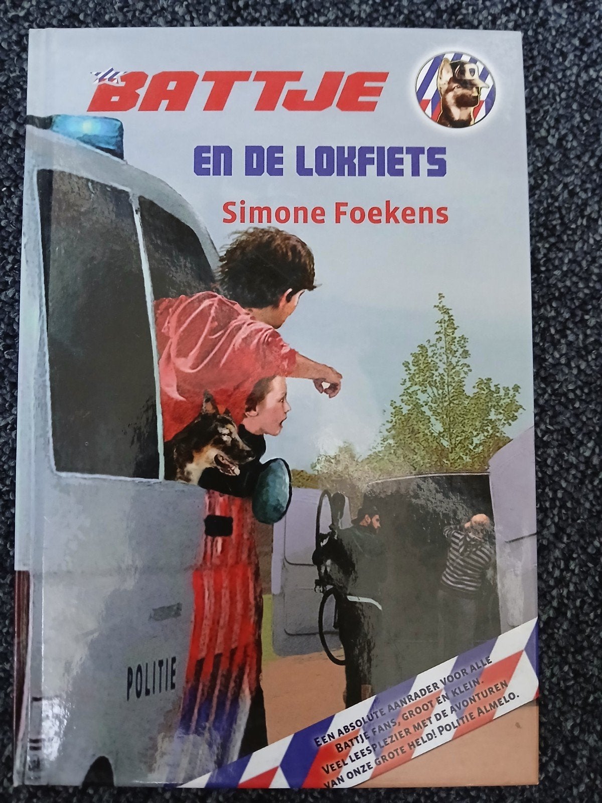 Battje en de lokfiets, Simone Foekens, Ophalen of Verzenden, Gelezen, Simone Foekens, Fictie algemeen