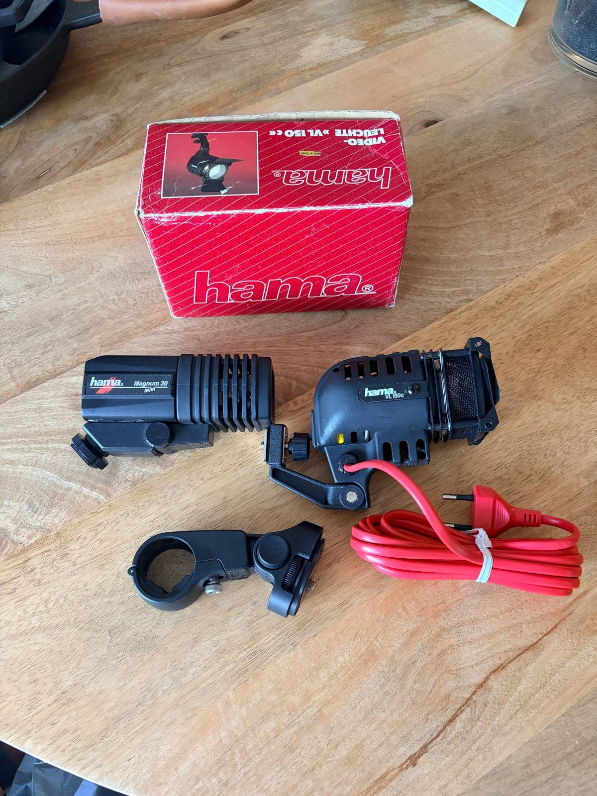 Hama Video Licht VL 150 C en Magnum 20 Mini, Overige merken, Gebruikt, Overige typen, Overige soorten
