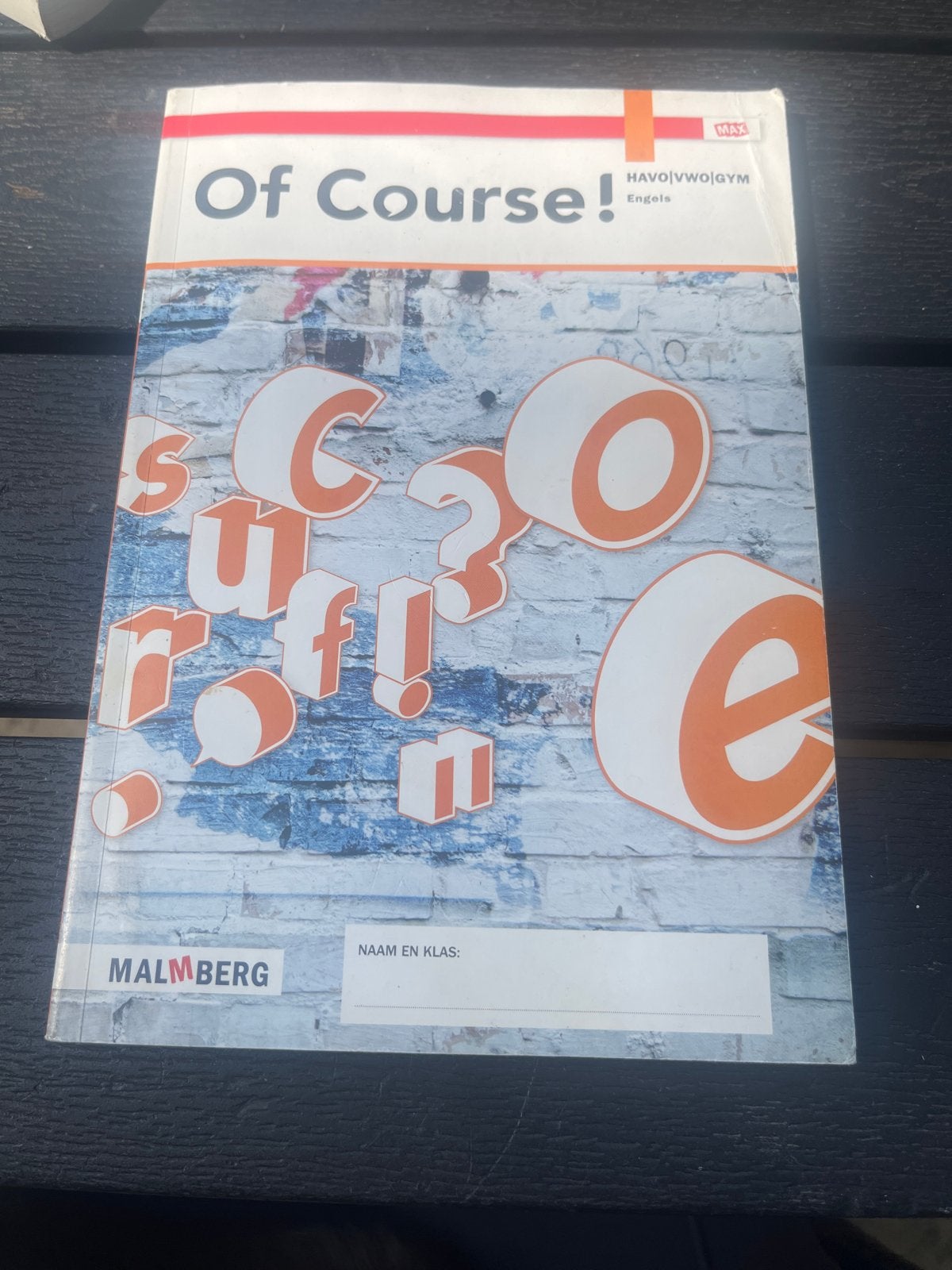 Of Course! Engels HAVO/VWO/GYM - Malmberg, Ophalen of Verzenden, Zo goed als nieuw, HAVO, Engels