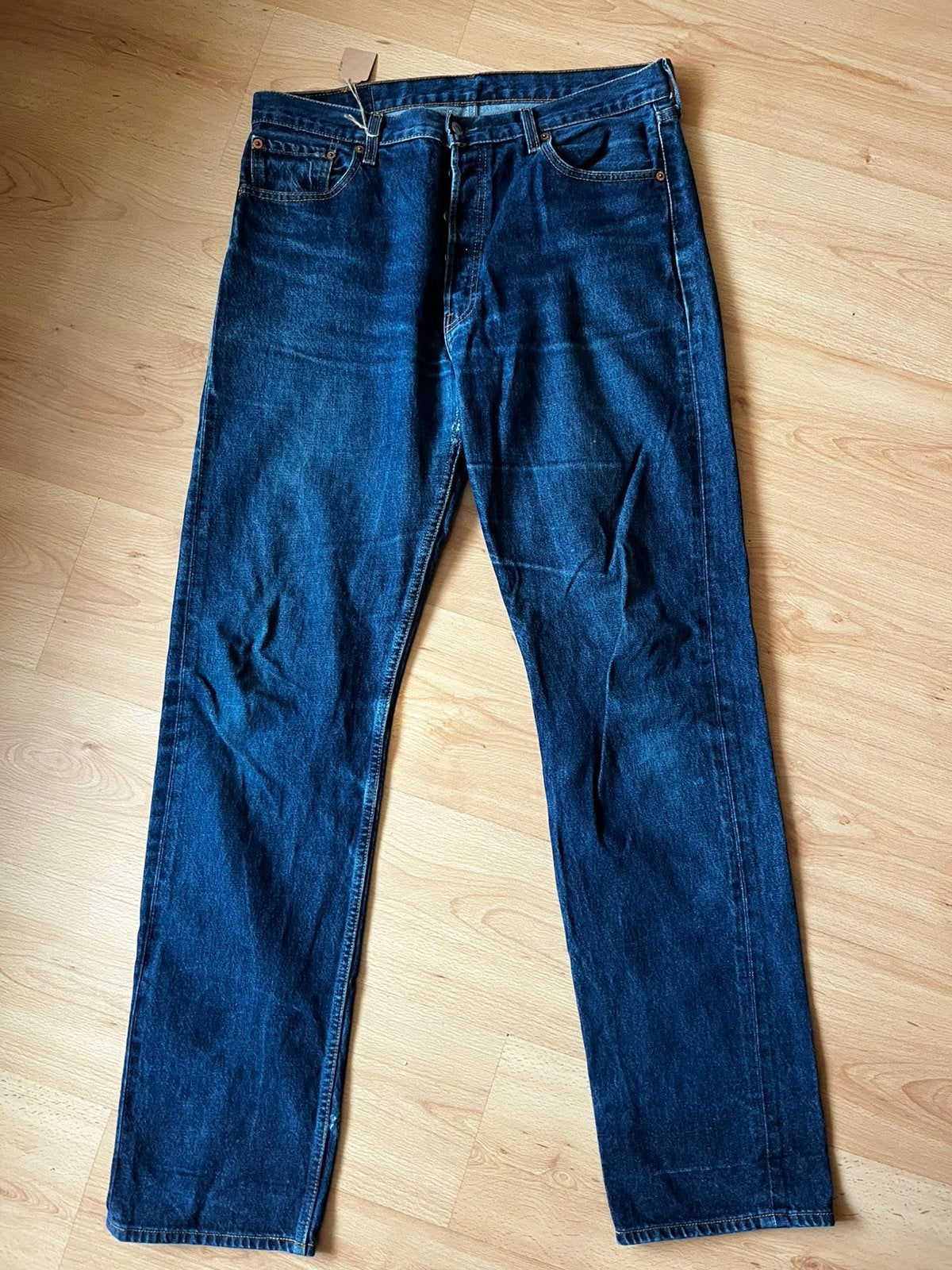 Vintage Levi’s 501.Belgie 1998, Ophalen of Verzenden, Gedragen, Blauw, Overige jeansmaten