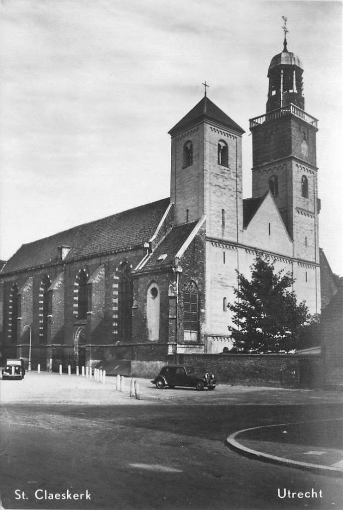 388-441-061 Utrecht St Claeskerk, Verzenden, Voor 1920, Utrecht