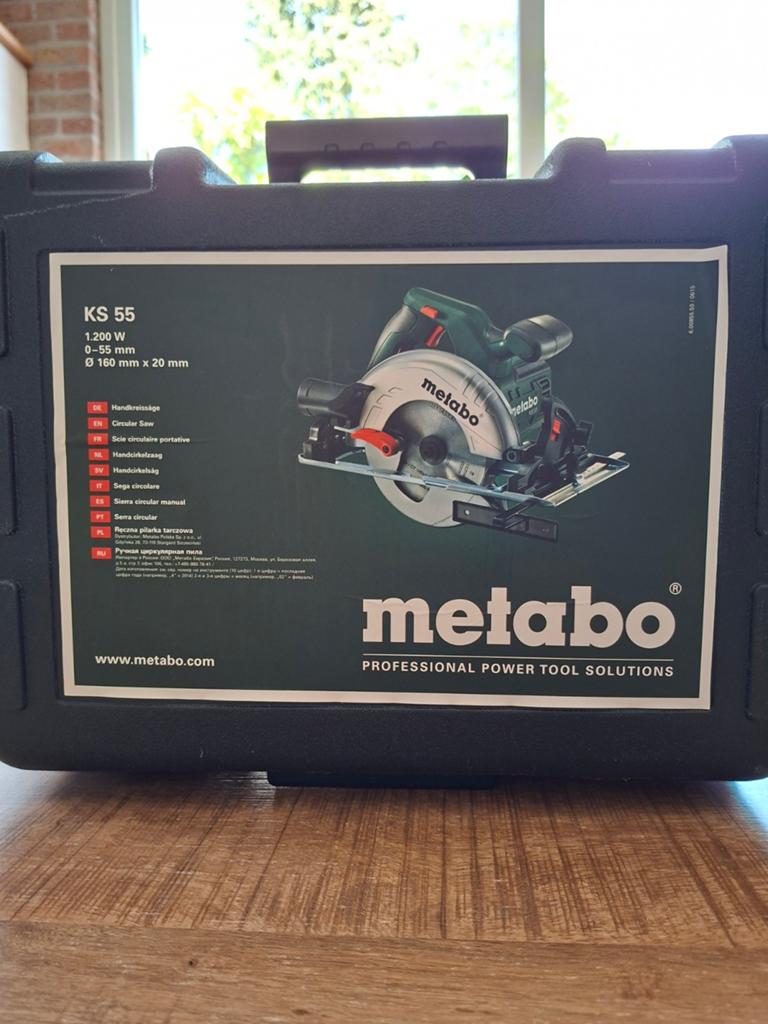 Metabo cirkelzaag nieuw in doos nooit gebruikt, Ophalen, Nieuw
