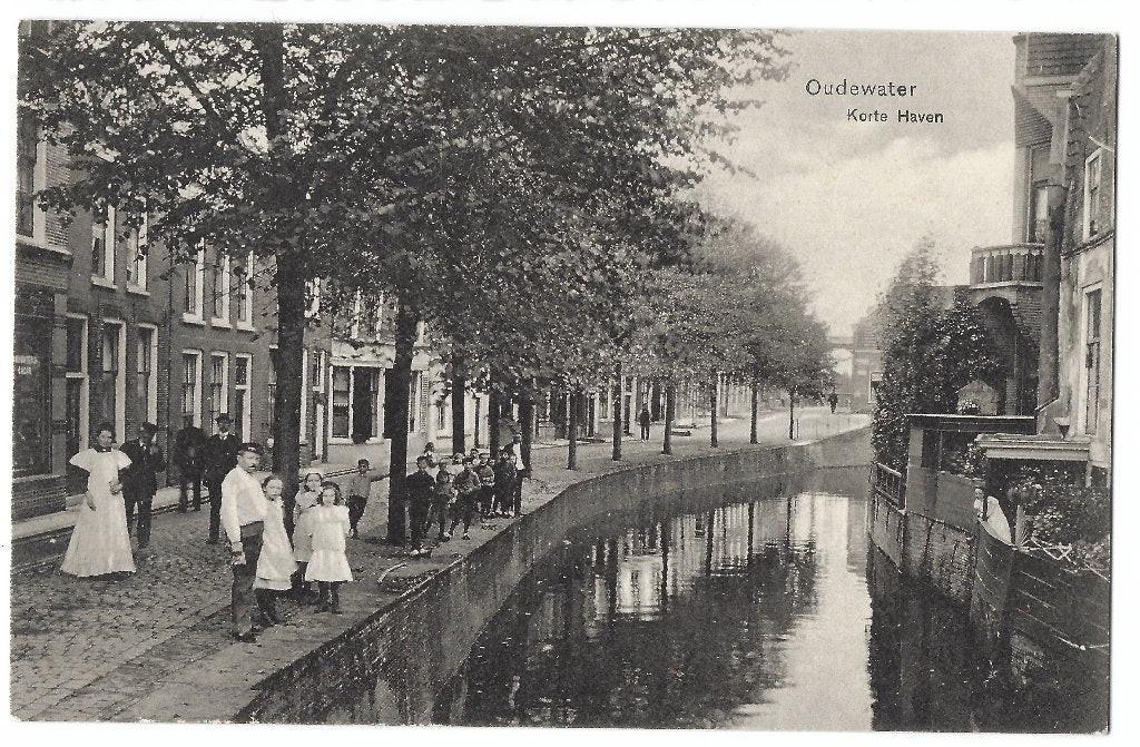 Oudewater, Korte Haven, Verzenden, Voor 1920, Ongelopen, Utrecht