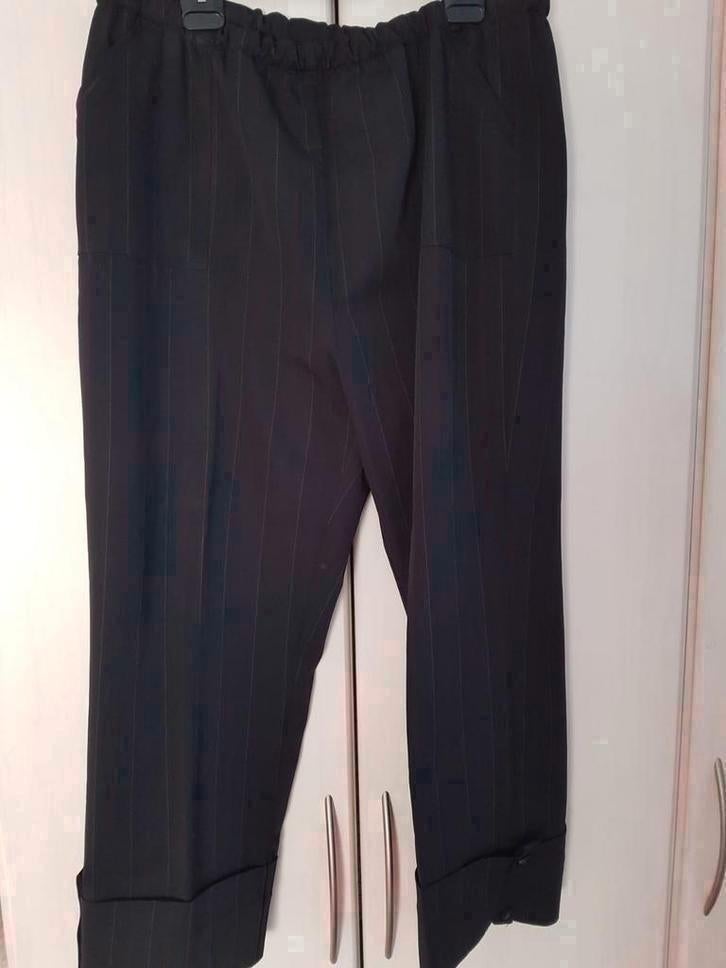 Mooie broek met streepje en omslag XXL, Ophalen of Verzenden, Zo goed als nieuw