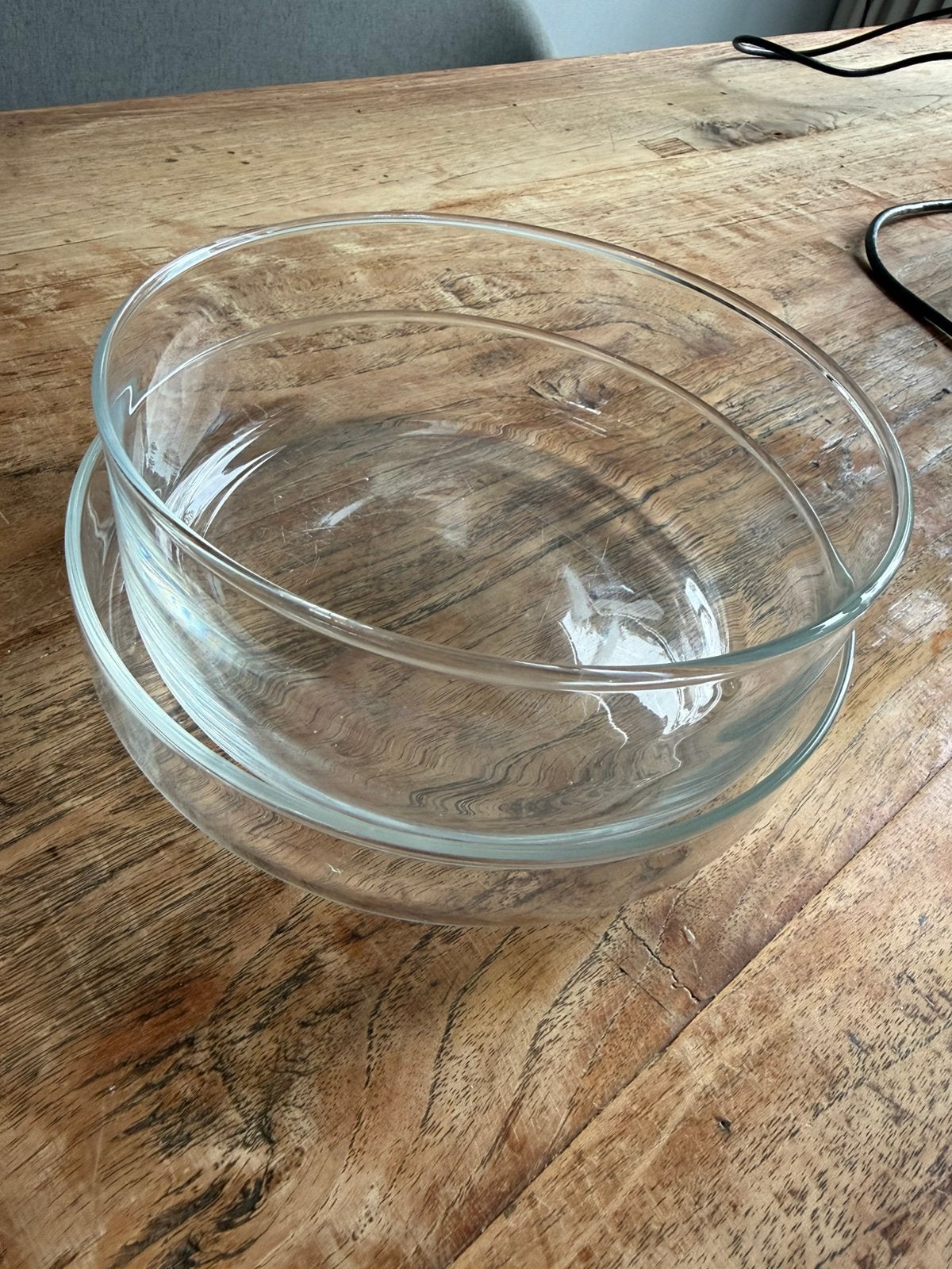Sissy Boy glazen schaal met deksel - koektrommel, Ophalen of Verzenden, Zo goed als nieuw, Rond, Glas