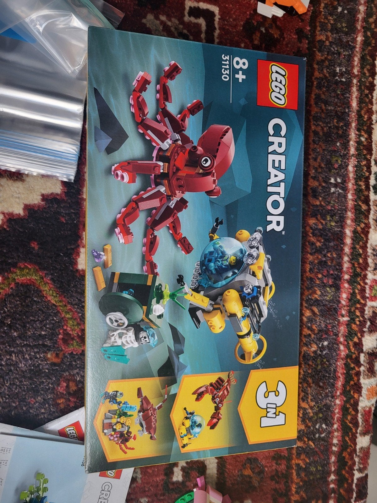 Ongeopende 3 in 1 lego set, Ophalen, Nieuw
