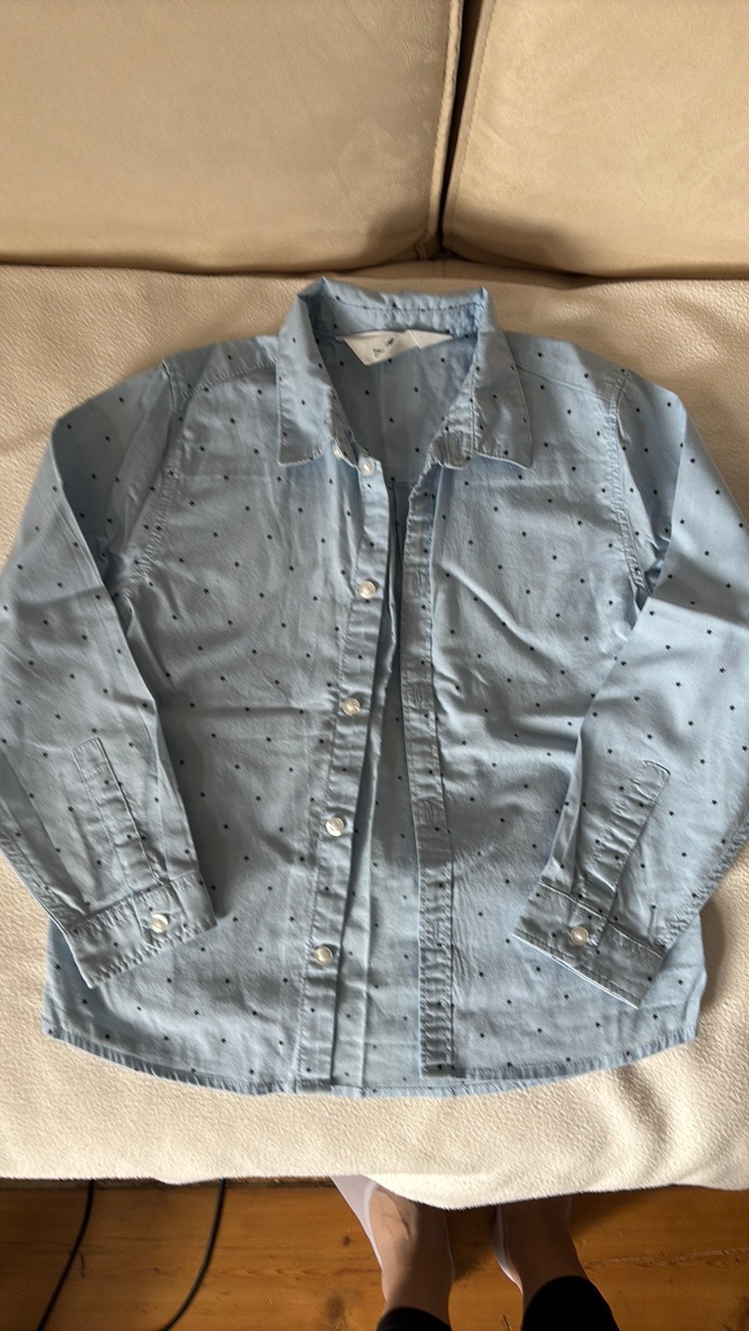 Overhemd maat 116, Kinderen en Baby's, Ophalen of Verzenden, Gebruikt, Jongen, Overhemd of Blouse