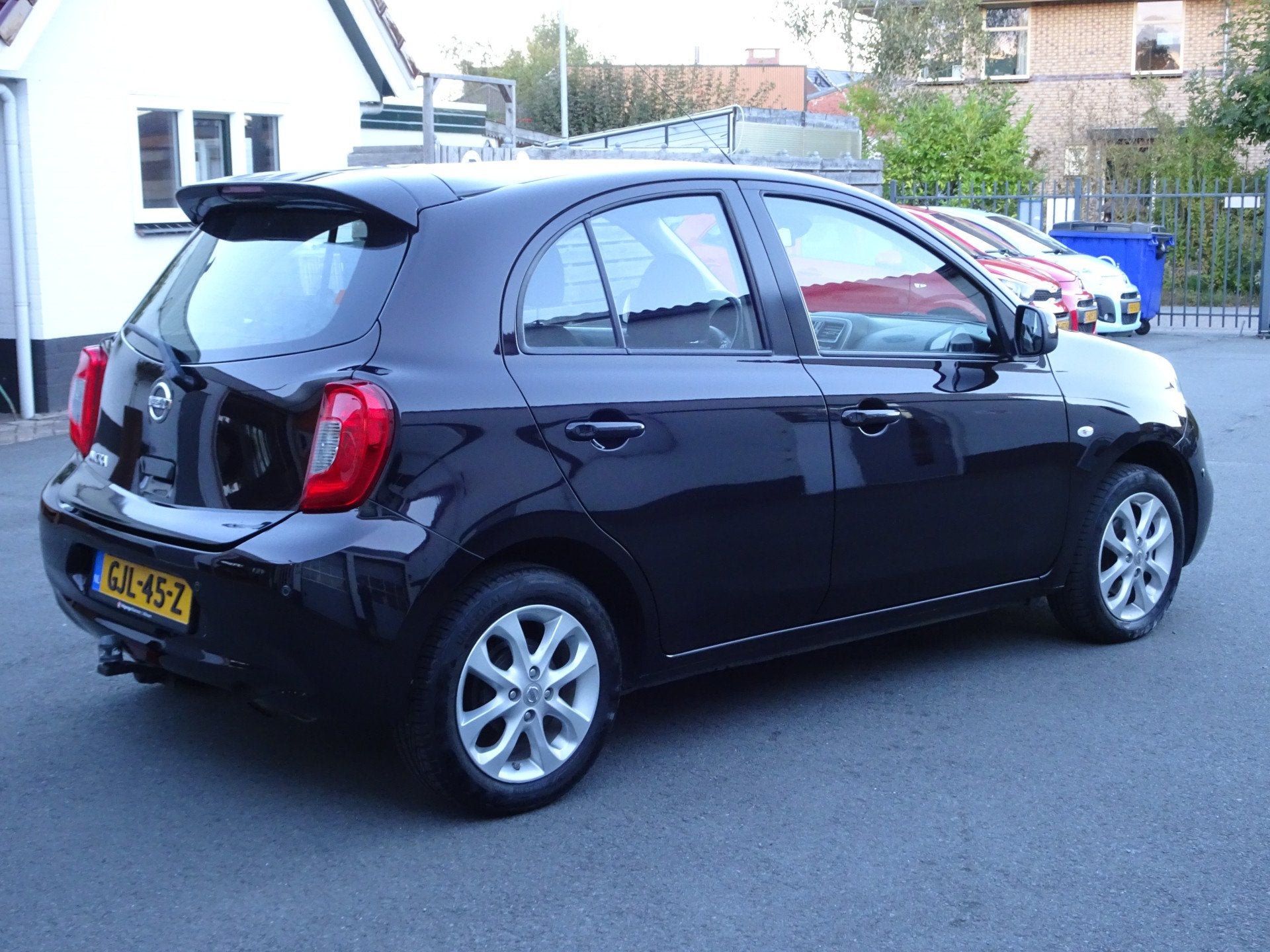 Nissan Micra 1.2 DIG-S Tekna Automatische airco, navigatie,, Auto's, Stof, Gebruikt, Overige kleuren, 1198 cc
