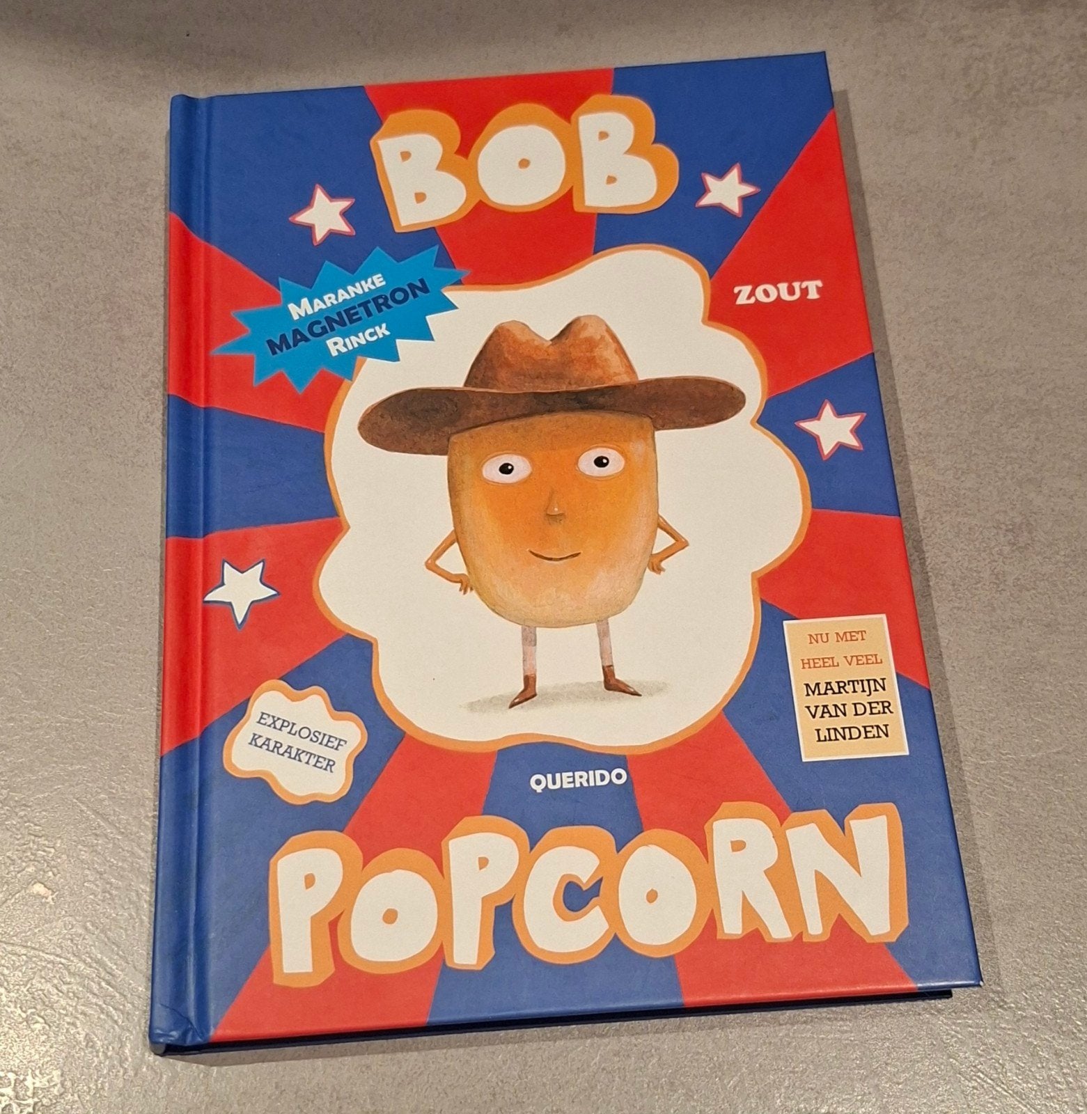 Bob Popcorn - Maranke Rinck & Martijn van der Linden, Ophalen of Verzenden, Zo goed als nieuw, Maranke Rinck, Fictie algemeen