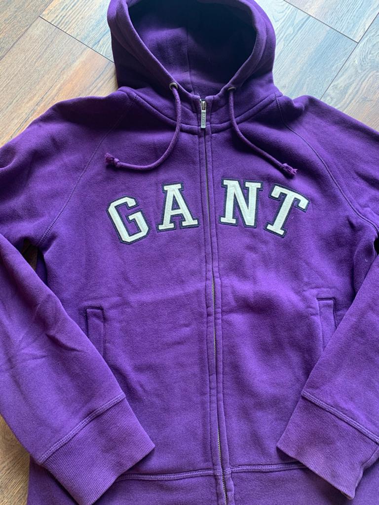 Gant dames vest L paars met groot logo rits en hoodie, Ophalen of Verzenden, Gedragen, Paars