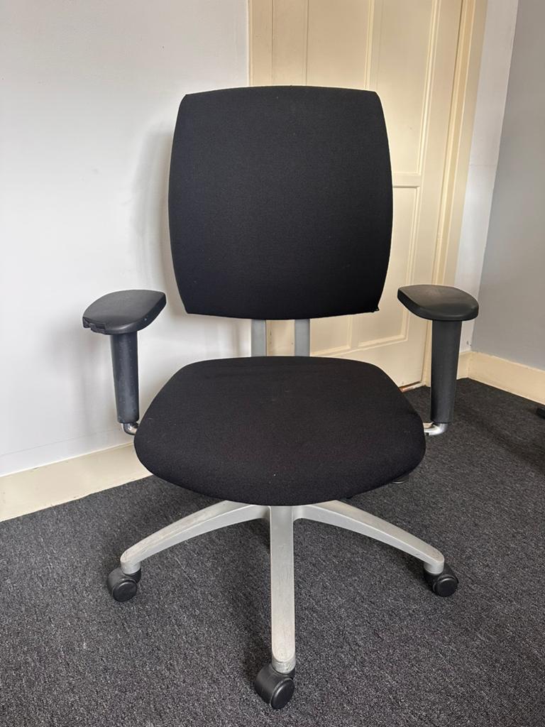 Samas Bureaustoel - Ergonomisch en Comfortabel, Huis en Inrichting, Bureaustoelen, Ophalen, Gebruikt, Zwart, Bureaustoel