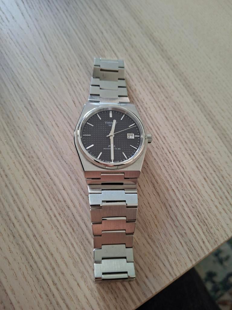 Tissot PRX Powermatic 80 Herenhorloge, Sieraden, Tassen en Uiterlijk, Overige merken, Staal, Staal, Polshorloge