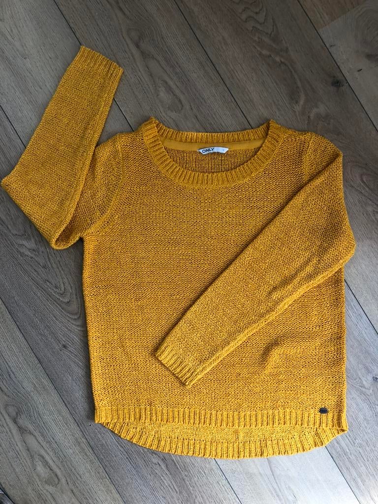 Only trui, luchtig, nieuw, geel, M, Ophalen of Verzenden, Nieuw, Maat 38/40 (M), Geel