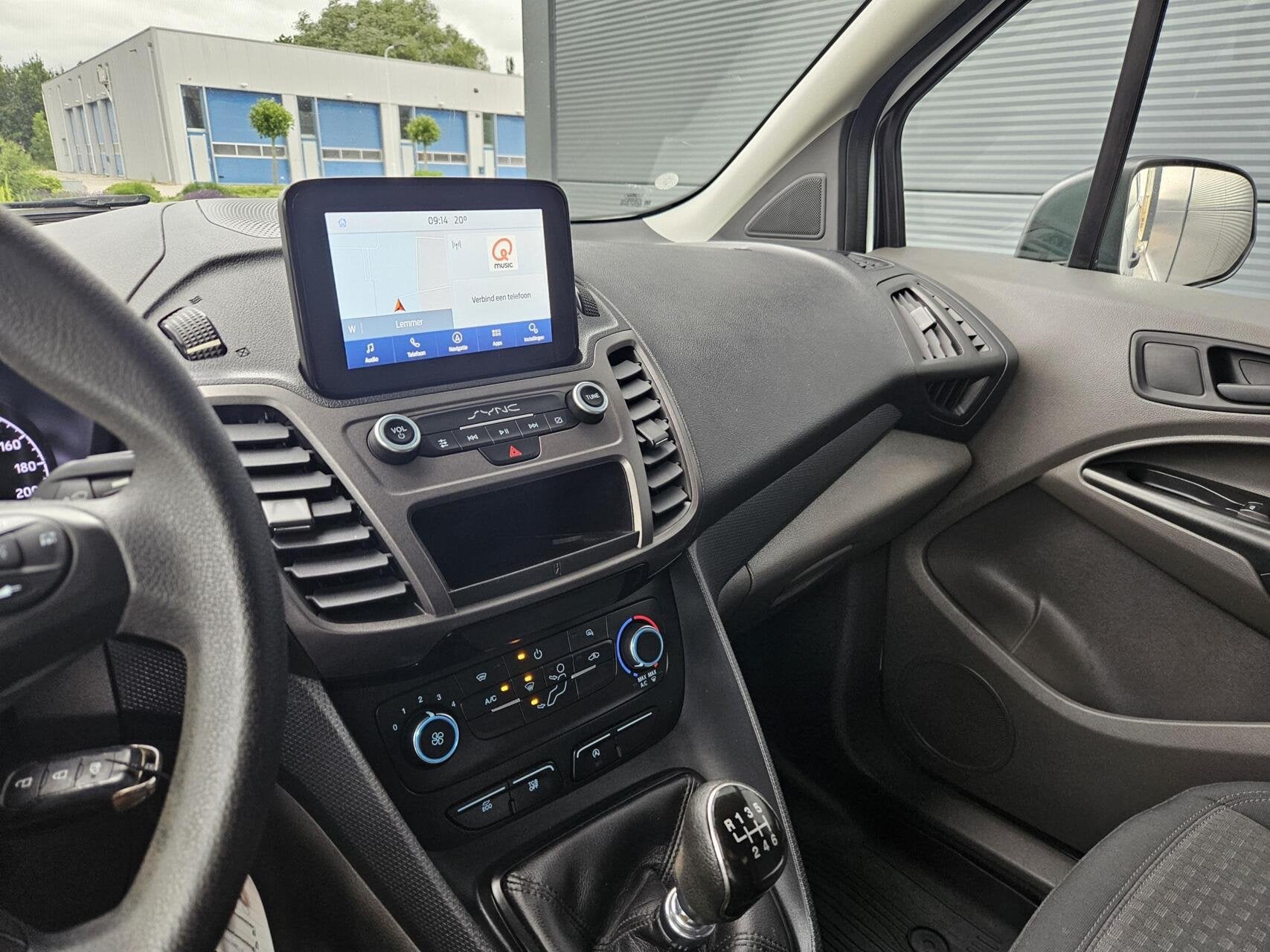Ford Transit Connect 1.5 EcoBlue L1 Airco Navi Camera, Gebruikt, Euro 6, 4 cilinders, Wit