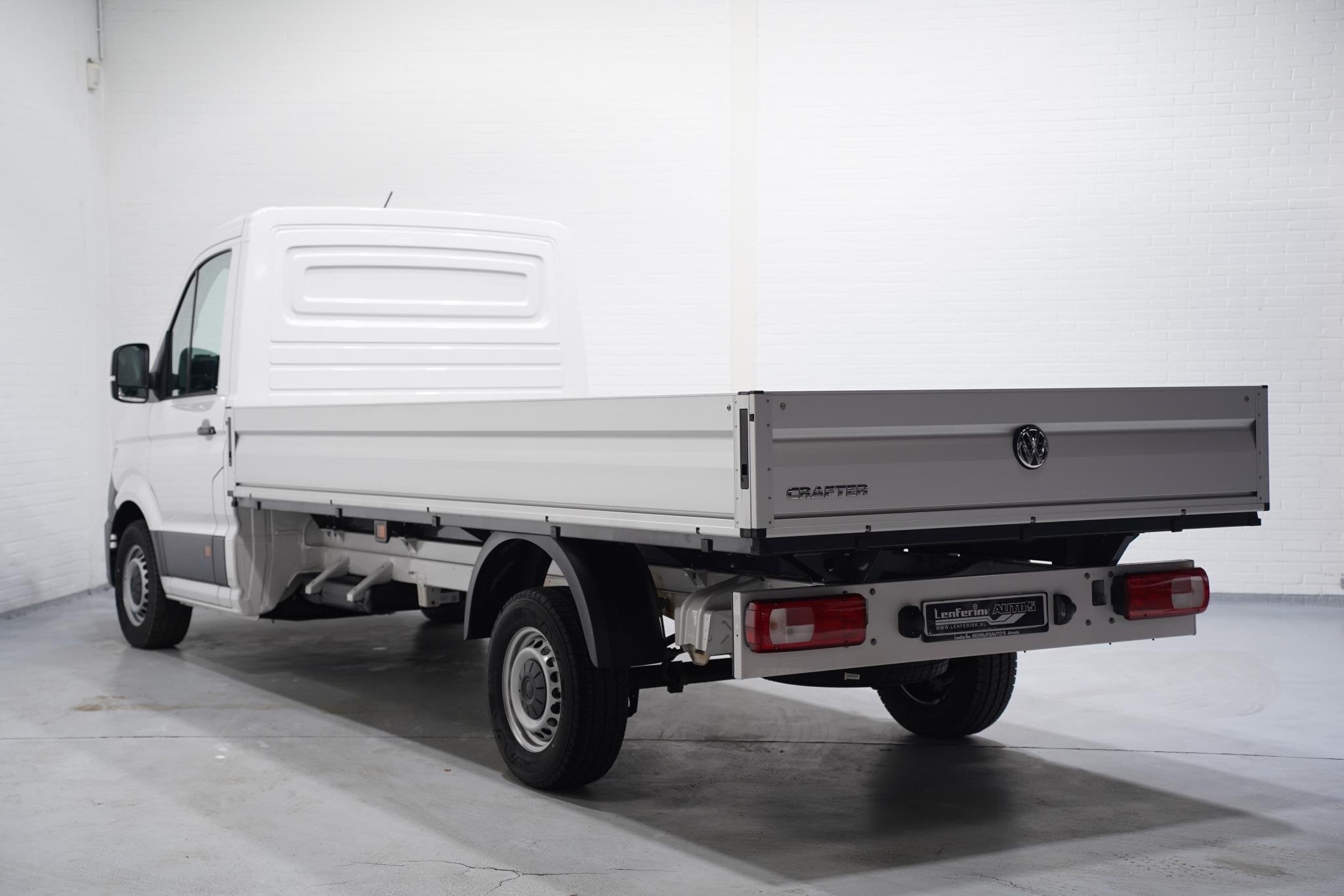 Volkswagen Crafter 2.0 TDI 177 pk L4 Pick Up / Open Laadbak, 3000 kg, Stof, Gebruikt, 4 cilinders