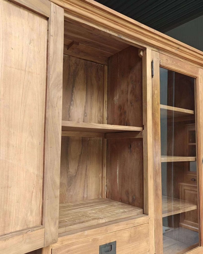 Wandkast | Buffetkast gemaakt van teakhout #4344, Met deur(en), -, 200 cm of meer, -