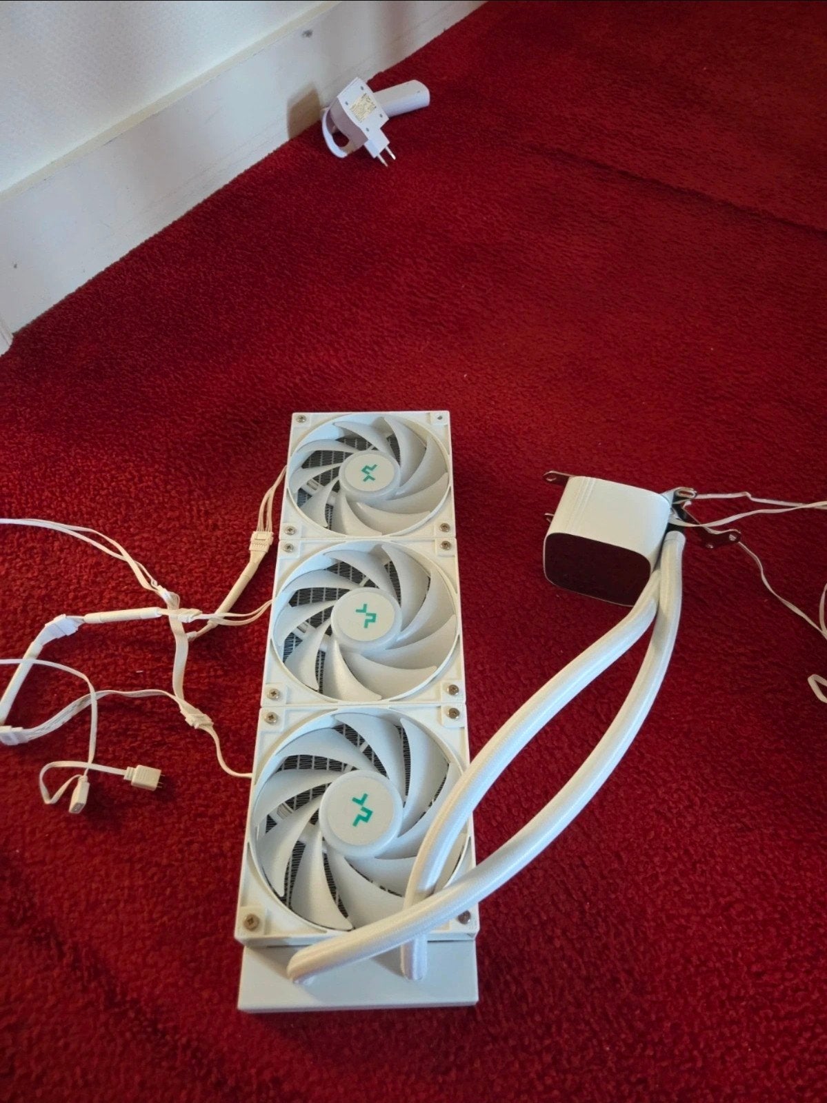 DeepCool LS720SE Witte AIO Waterkoeling, Computers en Software, Verzenden, Zo goed als nieuw, Waterkoeling