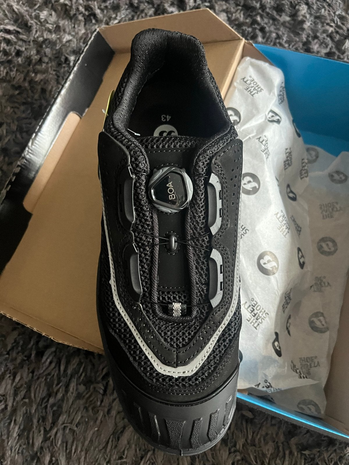 Nieuwe veiligheidsschoenen  BOA, maat 43, Ophalen of Verzenden, Nieuw