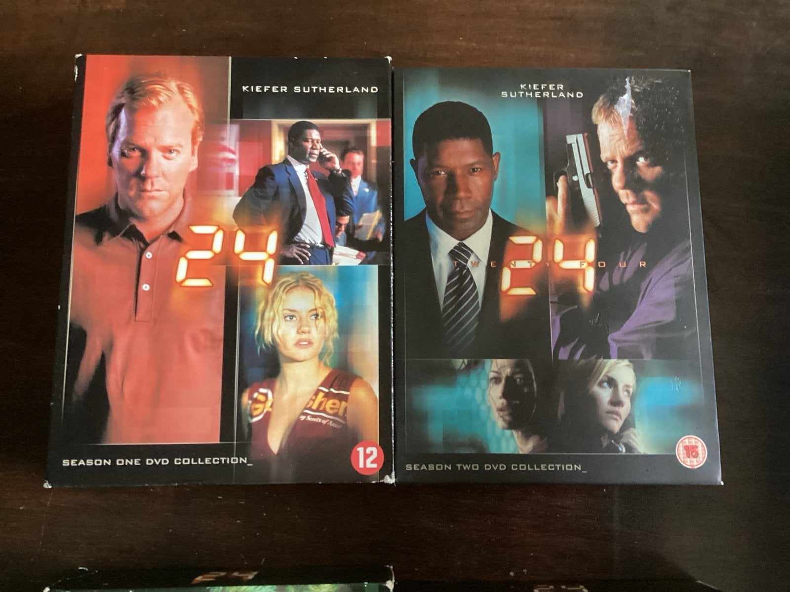 24 DVD boxen seizoen 1 t/m 4 met Kiefer Sutherland, Cd's en Dvd's, Nederlands, Actiethriller, Ophalen of Verzenden, Vanaf 12 jaar