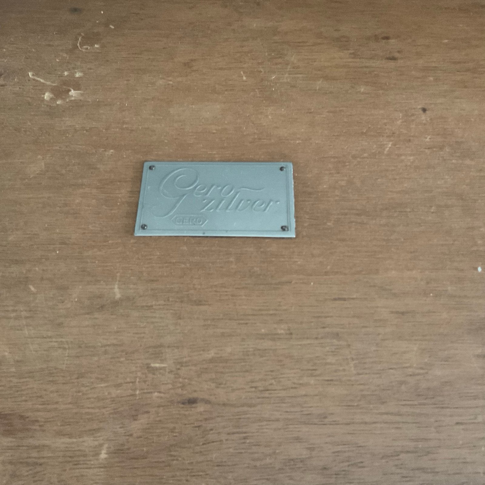 Gero Zilvium Bestekset in Houten Kist, Ophalen