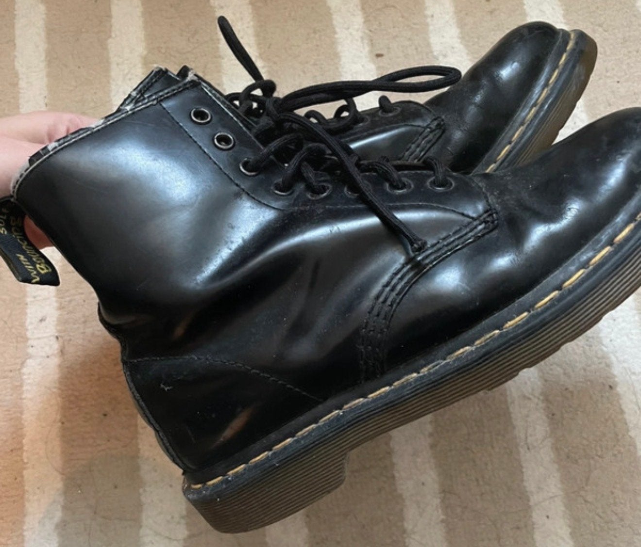 Dr. Martens laarzen - Zwart - Maat 40, Zwart, Lage of Enkellaarzen, Ophalen of Verzenden, Gedragen