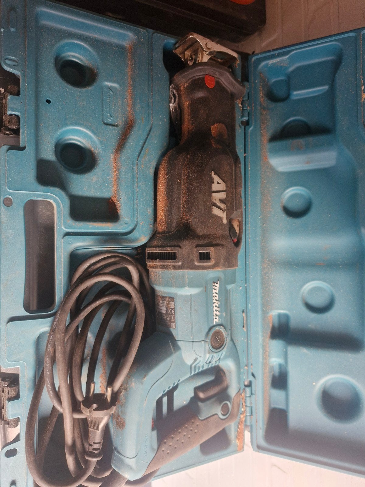 Makita Reciprozaag AVT in koffer, Ophalen of Verzenden, Gebruikt, Reciprozaag, Makita