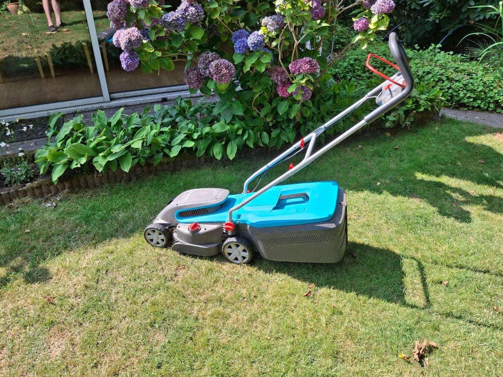 Gardena PowerMax 36 E, Ophalen, Cirkelmaaier, Gebruikt, Elektrische grasmaaier