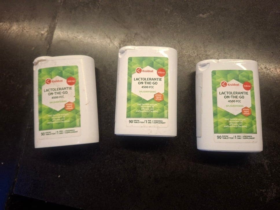 Kruidvat Lactolerantie On-The-Go  (3 stuks), Ophalen of Verzenden, Nieuw, Overige typen