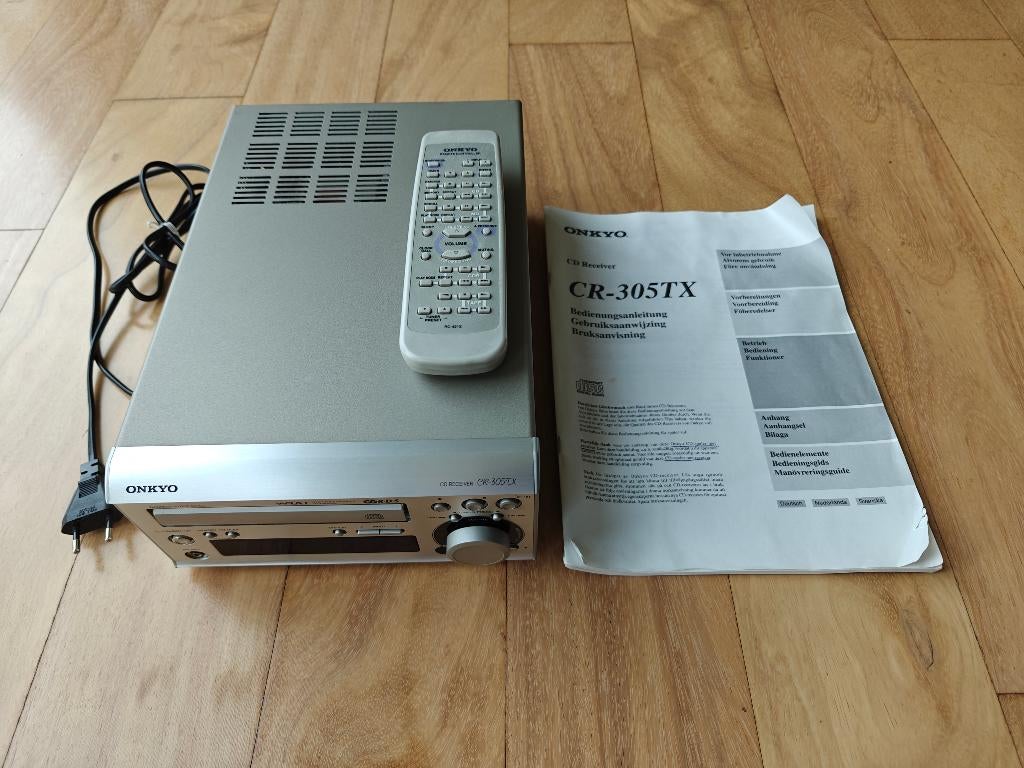Onkyo CR-305TX MIDI Stereo Receiver en CD speler, Gebruikt, Ophalen of Verzenden, Onkyo, Minder dan 60 watt