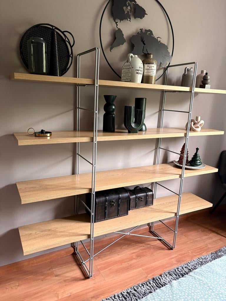 Vintage IKEA Kast Enetri Niels Gammelgaard Boekenkast, Ophalen, Zo goed als nieuw