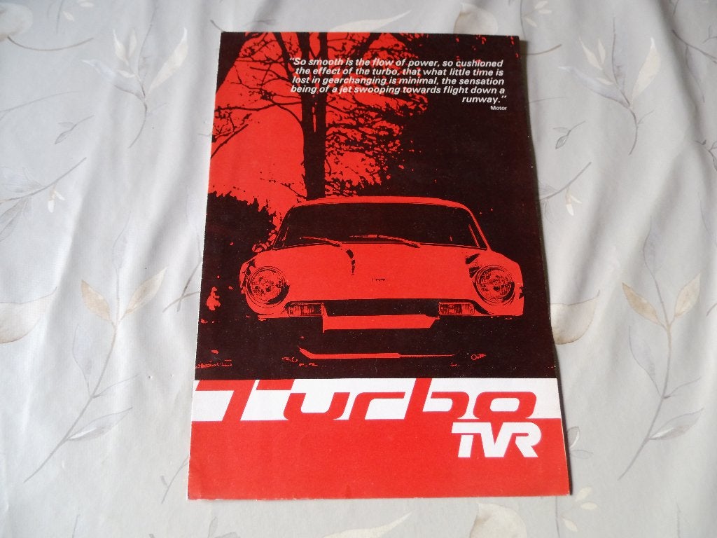 TVR Turbo 1976, Verzenden, Zo goed als nieuw, Overige merken