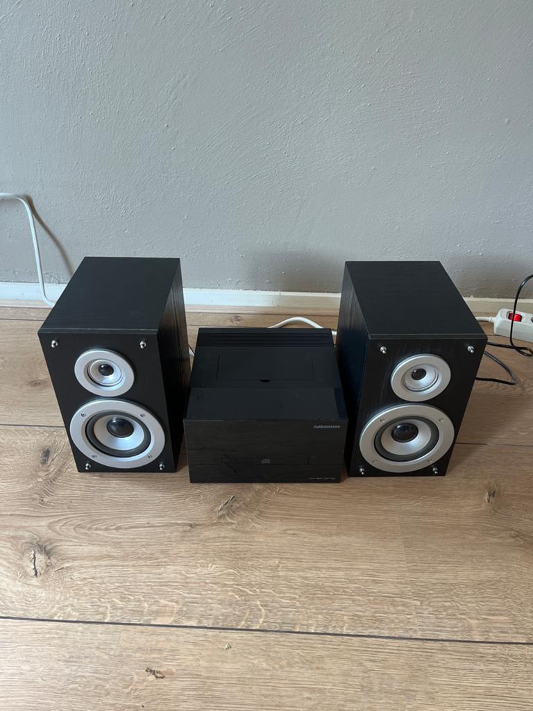 Medion Microset met CD-speler, radio en Ipod speler., Audio, Tv en Foto, Stereo-sets, Gebruikt, Cd-speler, Overige merken, Microset