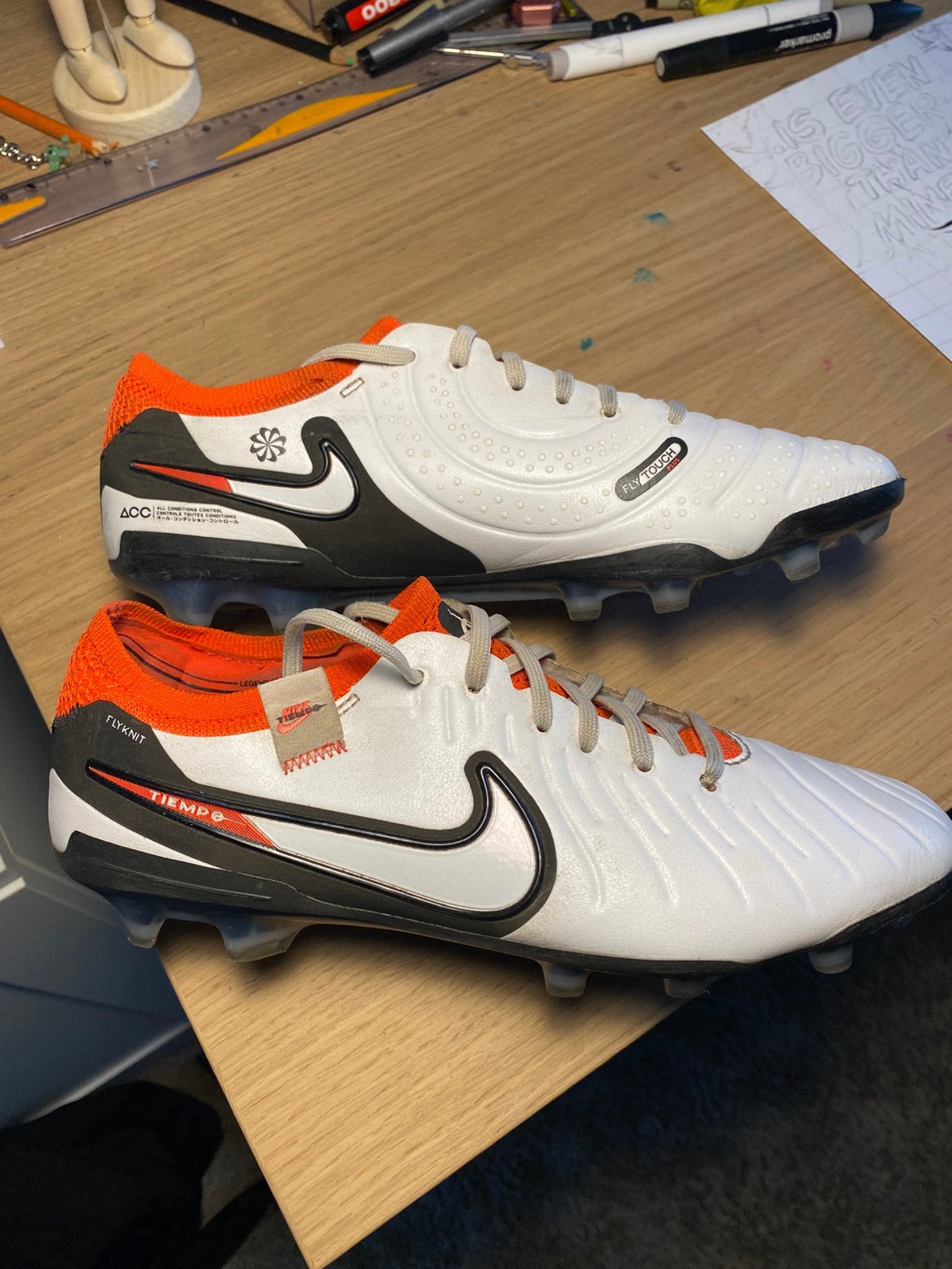 Nike Tiempo voetbalschoenen maat 40 ZGAN, Maat XS of kleiner, Ophalen of Verzenden, Zo goed als nieuw, Schoenen