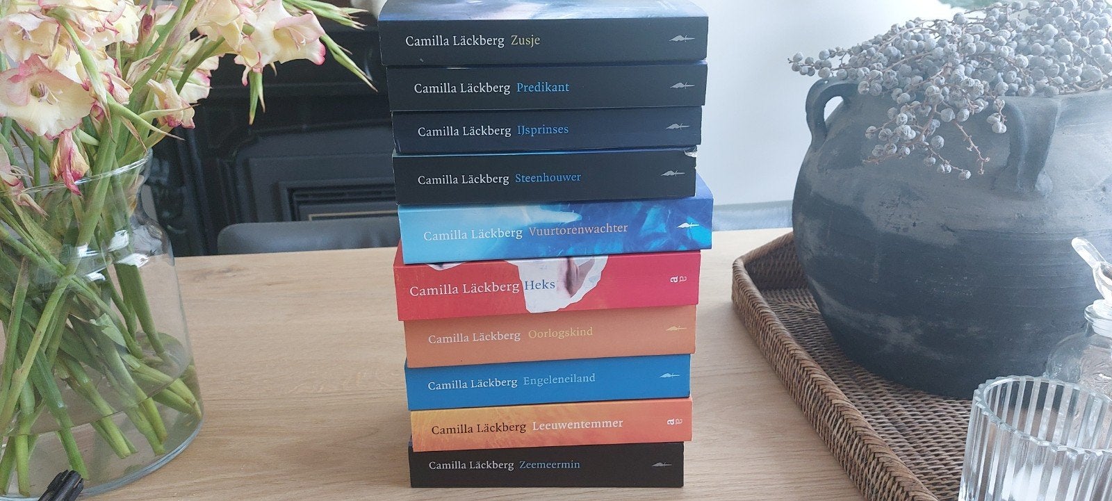 10x Camilla Läckberg Boekenpakket - Thrillers Collectie, Ophalen, Gelezen