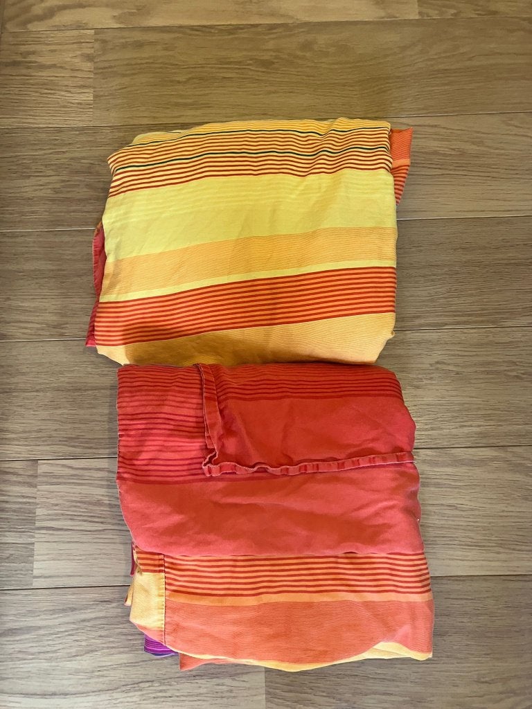 Dekbedovertrekset Essenza, Gebruikt, Eenpersoons, Meerkleurig, Dekbedovertrek