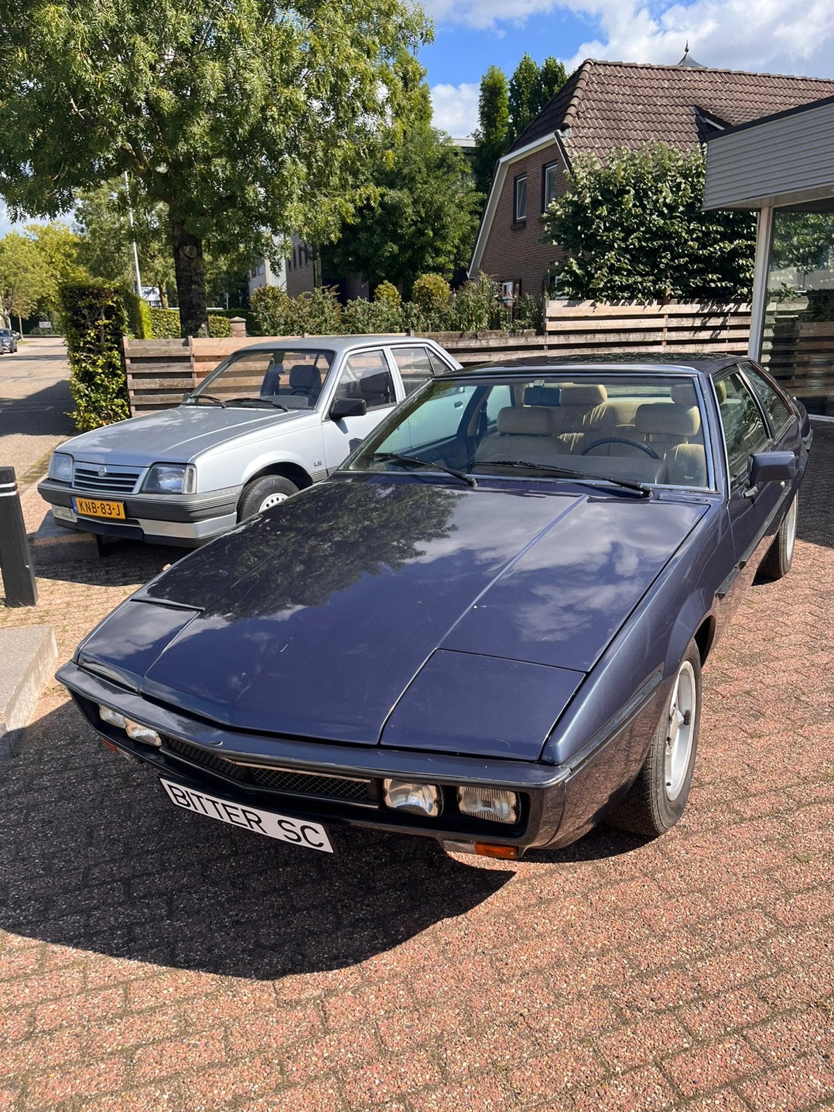 Bitter SC 3E, Auto's, Automaat, Achterwielaandrijving, Beige, Blauw