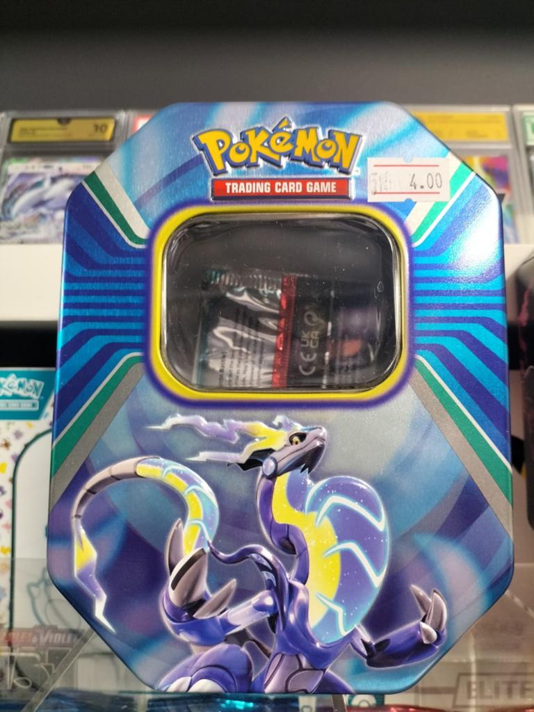 Pokemon Trading Card Game Tin Box met Figuurtje & Stickers, Ophalen of Verzenden, Nieuw, Overige typen
