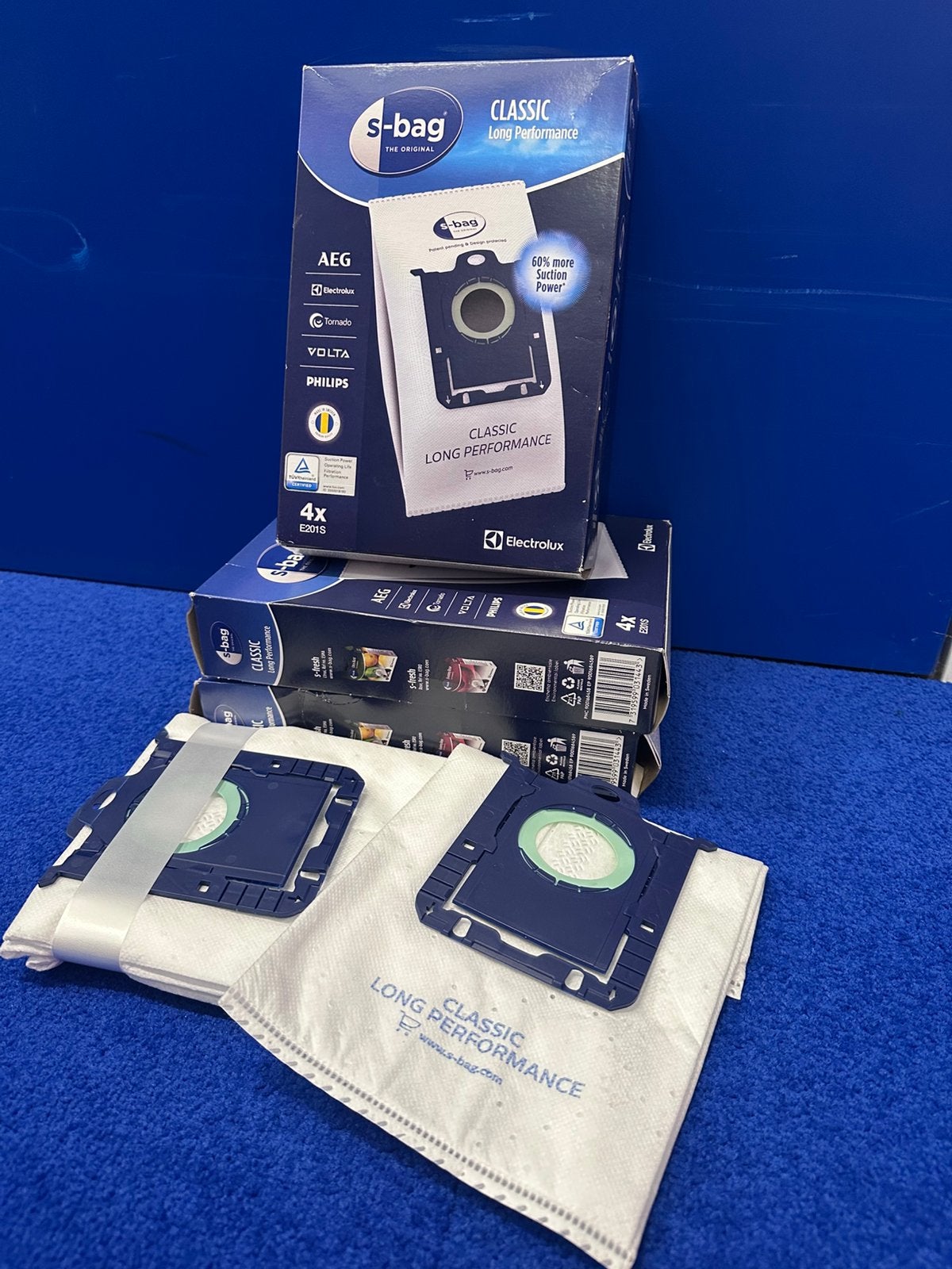 Stofzuigerzakken E201S voor AEG/Philips etc. 16 stuks,, Ophalen, Nieuw