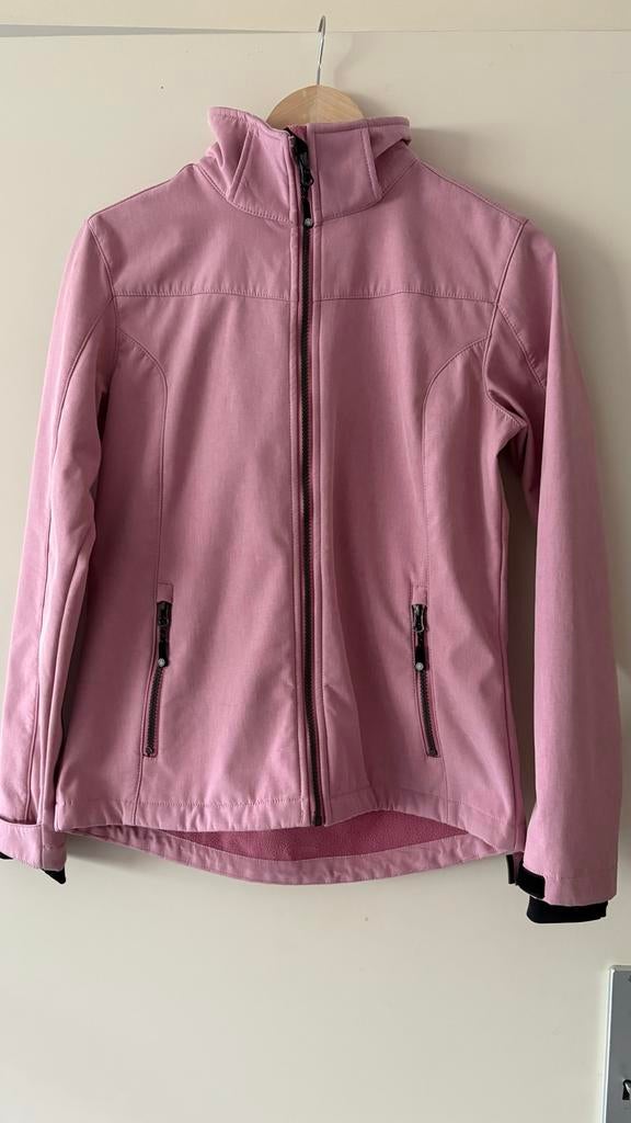 Roze softshell jas Adventure Line - Maat 36, Kleding | Dames, Jassen | Zomer, Ophalen of Verzenden, Zo goed als nieuw, Maat 36 (S)