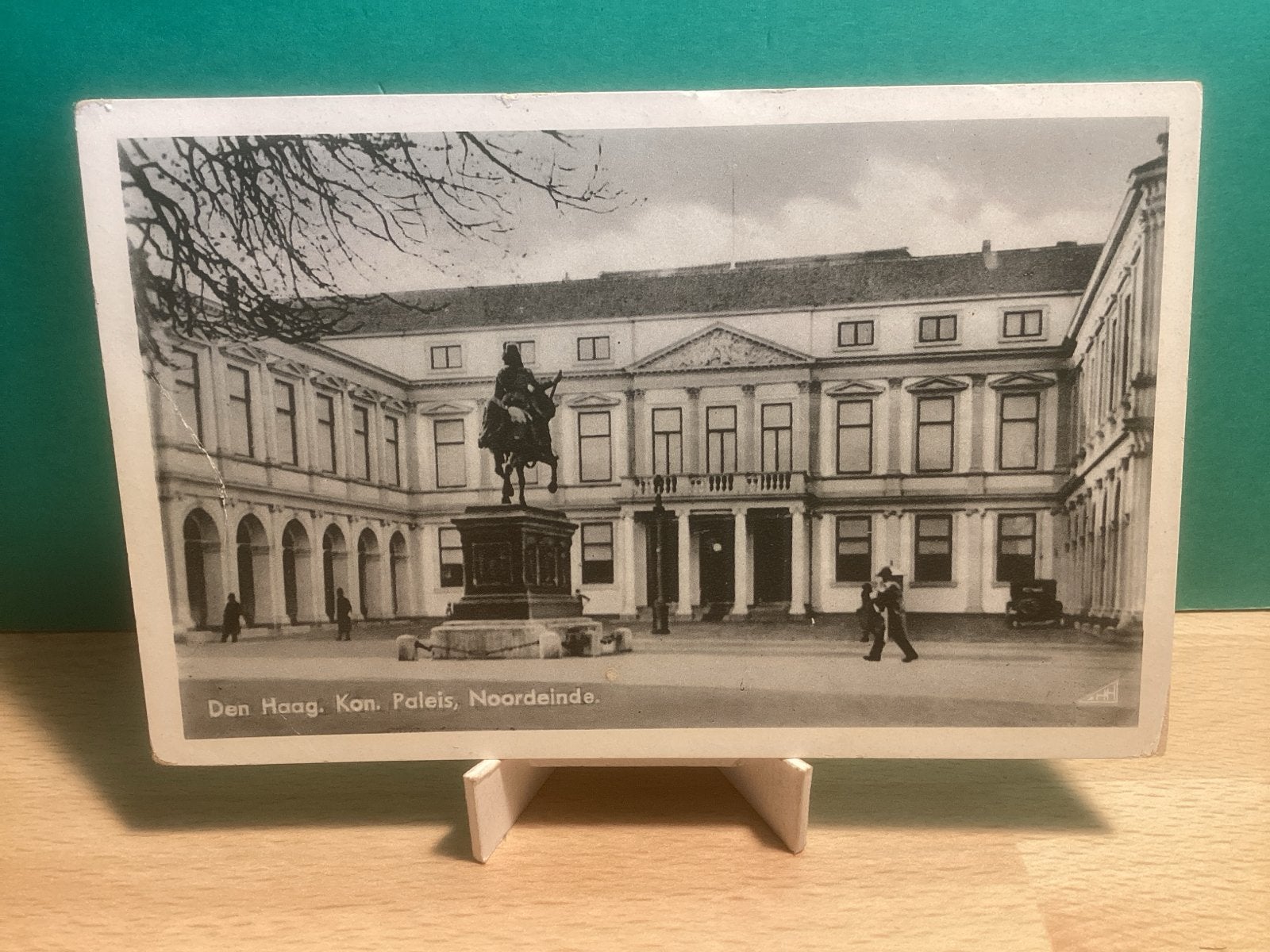 Den Haag, Kon. Paleis, Noordeinde.   472, Ophalen of Verzenden, 1920 tot 1940, Gelopen, Zuid-Holland