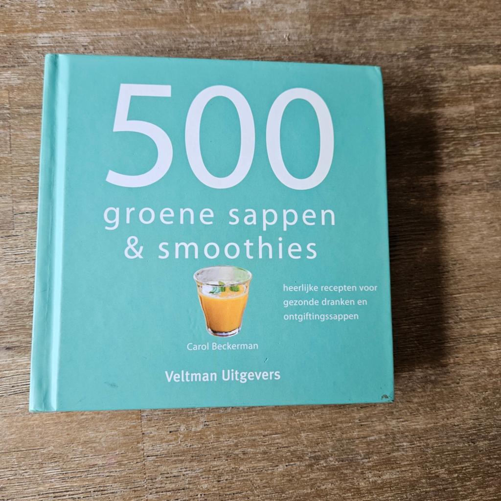500 groene sappen en Smoothies Veltman recepten, Boeken, Ophalen of Verzenden, Zo goed als nieuw, Overige gebieden, Overige typen