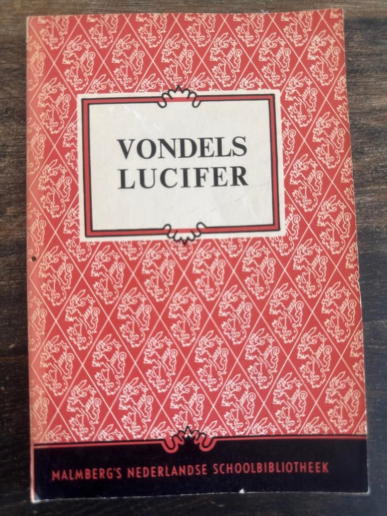 Vondels Lucifer - Malmberg's Nederlandse Schoolbibliotheek, Boeken, Ophalen of Verzenden, Gelezen, Nederland