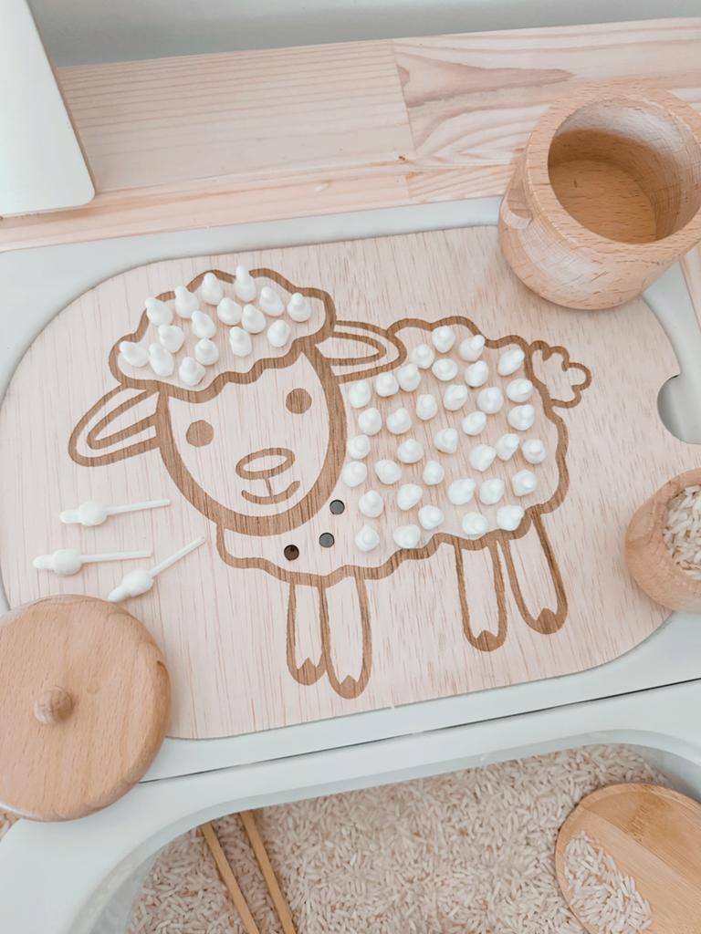 Trofast flisat inleg insert schaap, Ophalen of Verzenden, Nieuw